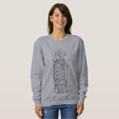 Sweatshirt Saint Deiniol Abbé et évêque (Devant entier)