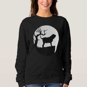 Sweatshirt Saint Hubert's Dog Bloodhound Retro 61