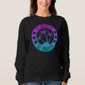 Sweatshirt Saint-Martin Blue Gradient Sint Martin (Devant)