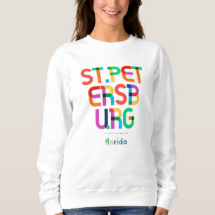 Sweatshirt Saint-Pétersbourg Floride au milieu du siècle, P