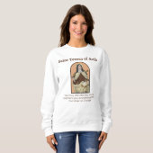 Sweatshirt saint teresa of avila (Devant entier)