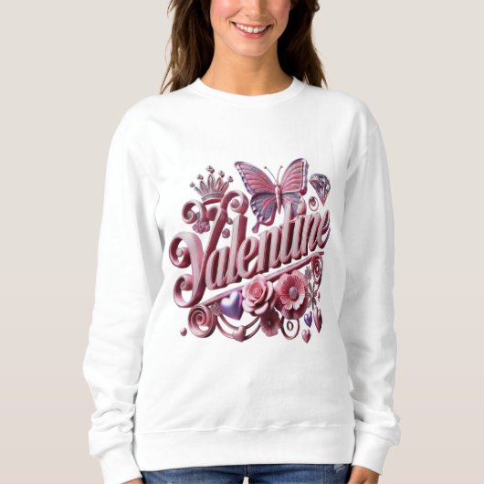 Sweatshirt Saint Valentin (Devant)