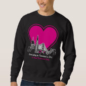 Sweatshirt Saint-Valentin à San Francisco (Devant)