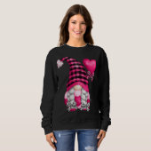 Sweatshirt Saint Valentin Gnome Love (Devant entier)