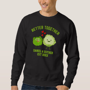 Sweatshirt Saint-Valentin MEILLEUR ENSEMBLE Adorable Chou Cou