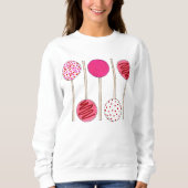Sweatshirt Saint Valentin Pink Cake Pop Pops Bakery Sweet (Devant)