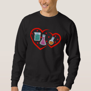 Sweatshirt Saint Valentin Science Mignonne Chimie Nerd Chimis