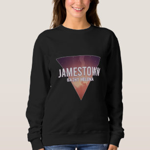 Sweatshirt Sainte-Hélène Pays Avec Capitale Ou Ville Principa