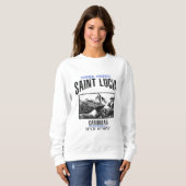 Sweatshirt Sainte-Lucie (Devant entier)
