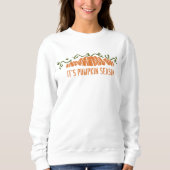 Sweatshirt Saison citrouille (Devant)