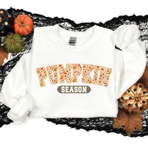 Sweatshirt Saison citrouille automne