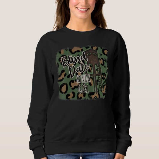 Sweatshirt Saison de chasse aux aveugles Deer Stand (Devant)