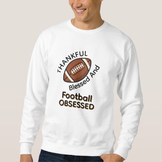 Sweatshirt Saison de football (Devant)