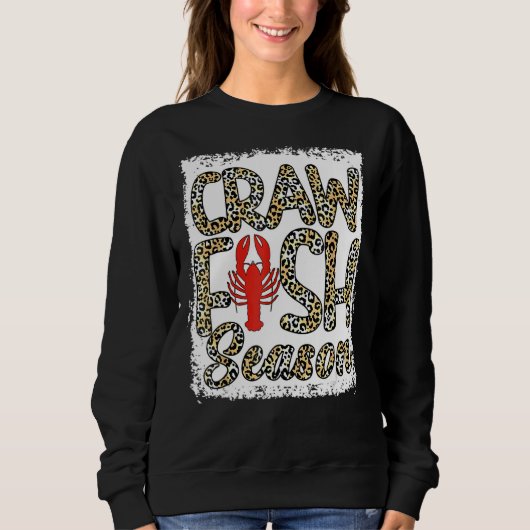 Sweatshirt Saison de poisson crus leached Lo (Devant)