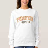 Sweatshirt Saison des citrouilles Automne (Devant)