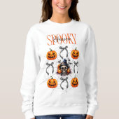 Sweatshirt Saison Éffrayante 3 d'Halloween (Devant)