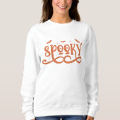 Sweatshirt Saison Éffrayante Halloween femmes (Devant)