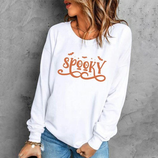 Sweatshirt Saison Éffrayante Halloween femmes