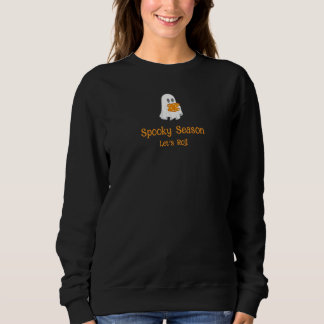 Sweatshirt Saison effrayante jeu drôle d'Halloween fantôme