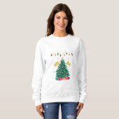 Sweatshirt Saison Festive de Noël 2024 (Devant entier)