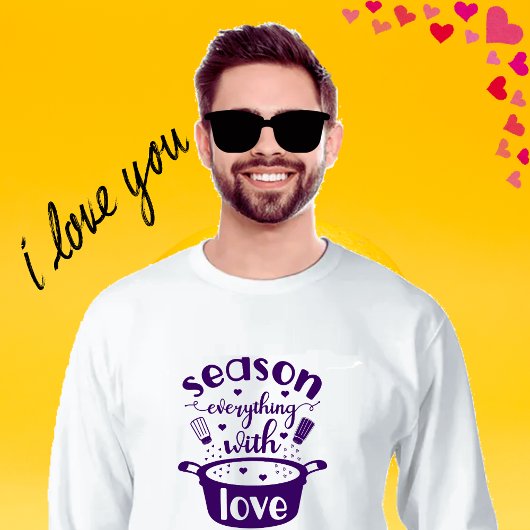 Sweatshirt Saison tout avec amour