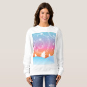 Sweatshirt Saisons enneigées (Devant entier)