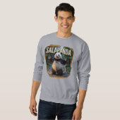 Sweatshirt Salapanda Photographie Combo Créature Drôle (Devant entier)