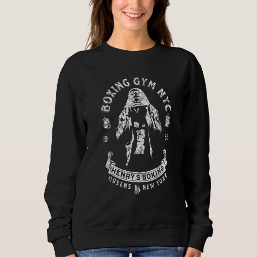 Sweatshirt Salle de boxe New York 7 (Devant)