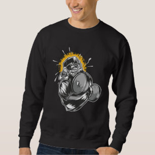 Sweatshirt Salle de sport du singe