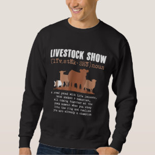 Sweatshirt Salon de l'élevage de vache