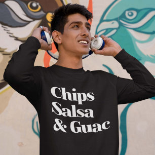 Sweatshirt Salsa Chips Et Guac