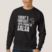 Sweatshirt Salsa dancer dance partner outfit salsa saying (Devant)