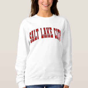 Sweatshirt Salt Lake City Utah Vintage Varsity College Sweats