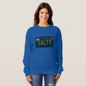 Sweatshirt Salty -Retro 1969 California License Plate Graphic (Devant entier)