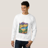 Sweatshirt Salutations de (Devant entier)