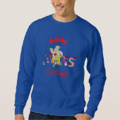 Sweatshirt Salutations de Noël (Devant)