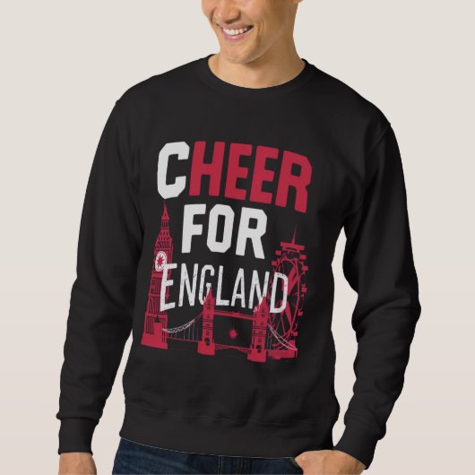 Sweatshirt Salutations pour Angleterre 2024 Supporter Englan (Devant)