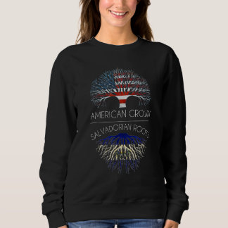 Sweatshirt Salvadorien Roots American Grosse drôle Noël g