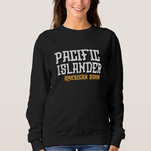 Sweatshirt Samoa américaines Pago Pago Pacific Islander (Devant)