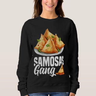 Sweatshirt Samosas Food Samosa Maker Indian Foodie Vegetable