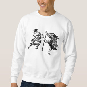 Sweatshirt Samouraïs 1 de manga de Hokusai