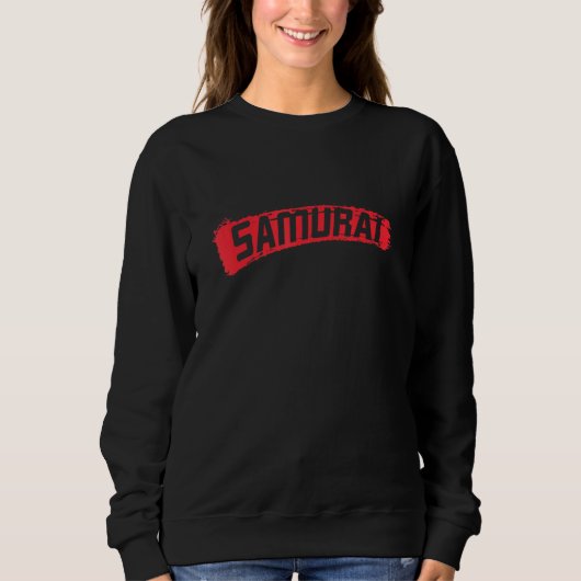 Sweatshirt Samurai Fighter (Devant)