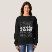 Sweatshirt San Diego 92130 California CA Code postal (Devant entier)