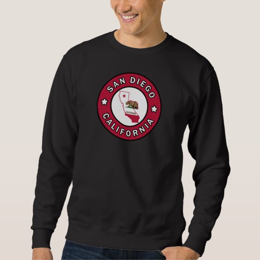 Sweatshirt San Diego Californie (Devant)