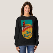 Sweatshirt San Francisco En Été (Devant entier)