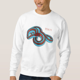 Sweatshirt San Francisco garter snake