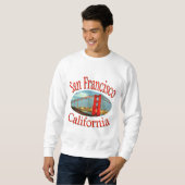 Sweatshirt San Francisco la Californie (Devant entier)