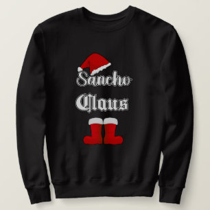 Sweatshirt Sancho Claus Noël drôle