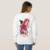 Sweatshirt Santa Diva Anime Winter OutfitT-Shirt (Dos entier)