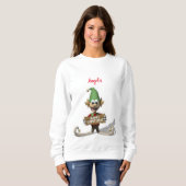 Sweatshirt Santa Elf (Voorkant volledig)